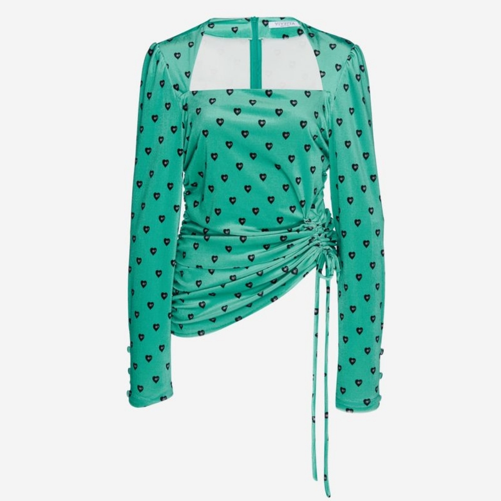 Vivetta Langevin Ruched Top